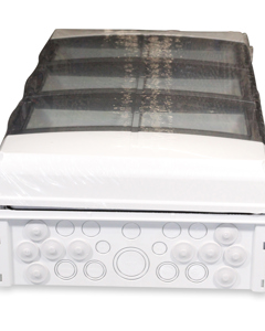 Housing AK42 (distribution box) f/15 circuitbr. 3r 42HP IP65